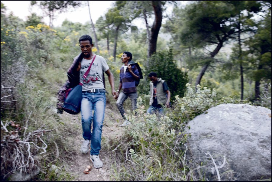 Avec les migrants, sur le &laquo; chemin de l&rsquo;espoir &raquo; 